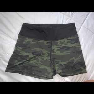 Camo Running Shorts